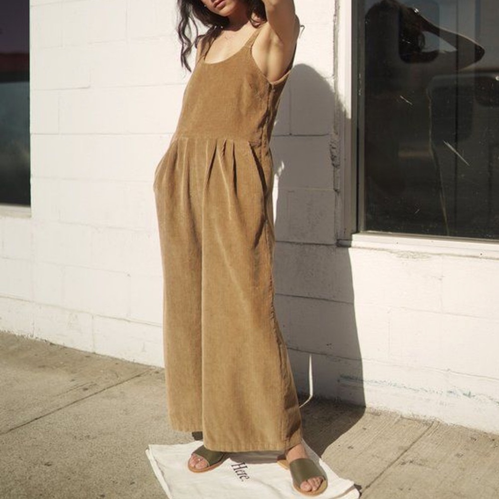 ISO First Rite Corduroy Pantsuit